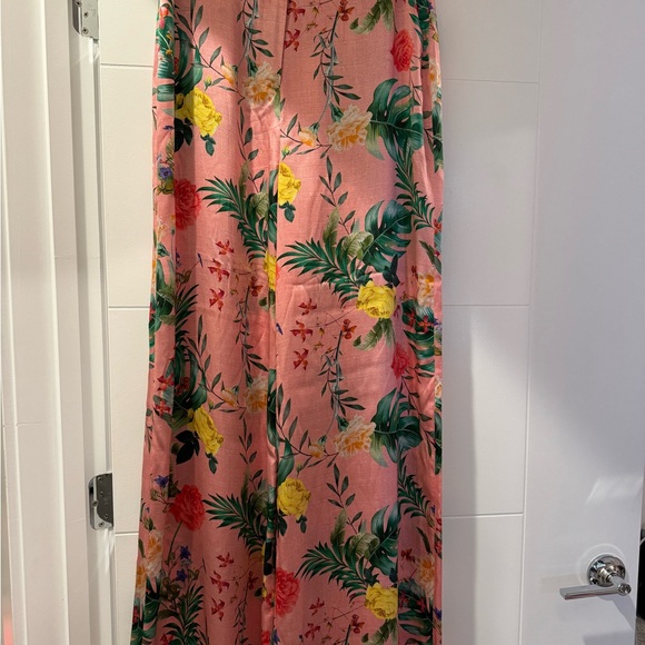 L’Agence Gavin Wide-Leg Pant 100% Silk - Picture 2 of 5